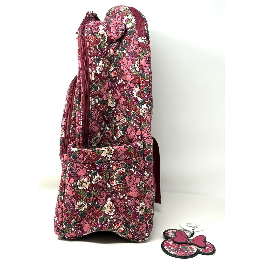 Vera Bradley Minnie Mouse Daisy Duck Hidden Hearts Lrg Backpack Bag Charm EXACT - Picture 12 of 16